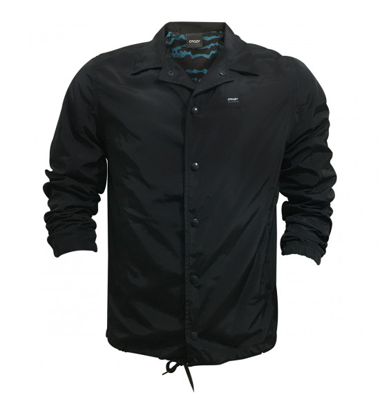 Jaqueta Oakley Windbreaker Frog Coat Blackout