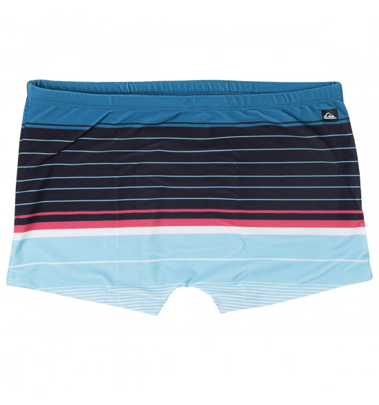 Sunga Quiksilver Boxer Swell Vision Azul