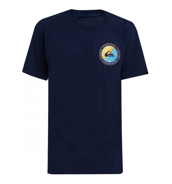 Camiseta Quiksilver Shook Azul Marinho