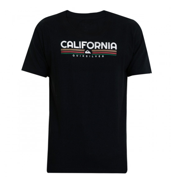 Camiseta Quiksilver Statement Preta