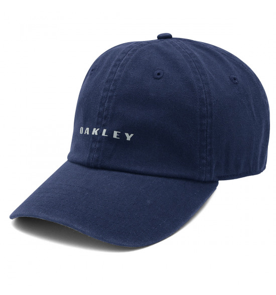 Boné Oakley 6 Panel Reflective Hat Azul Marinho