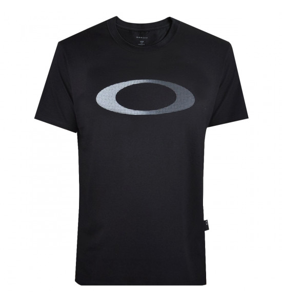 Camiseta Oakley Ellipse Tee Blur Storm Preto
