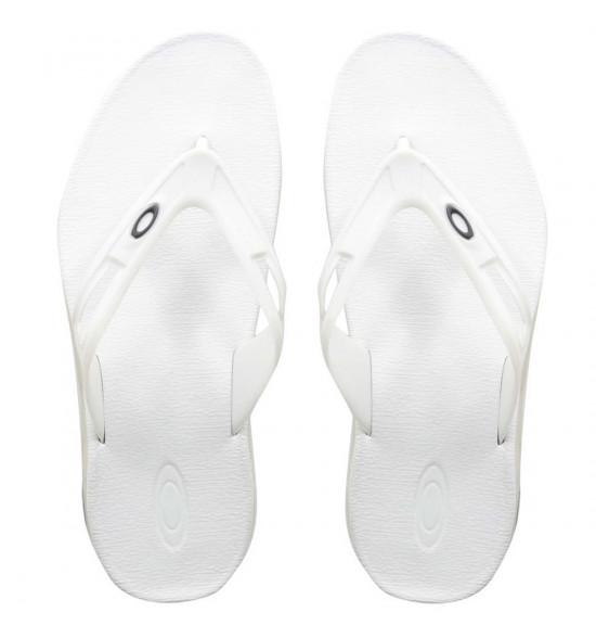 Chinelo Oakley Rest Radioactive White