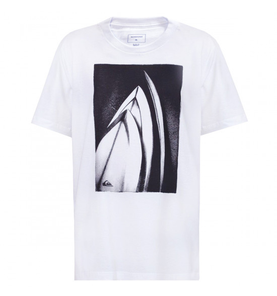 Camiseta Quiksilver Boards Branca
