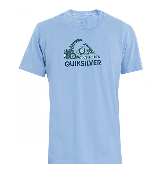 Camiseta Quiksilver Pattern Logo Azul