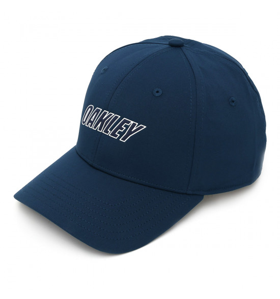 Boné Oakley 6 Panel Waved Hat Azul Escuro