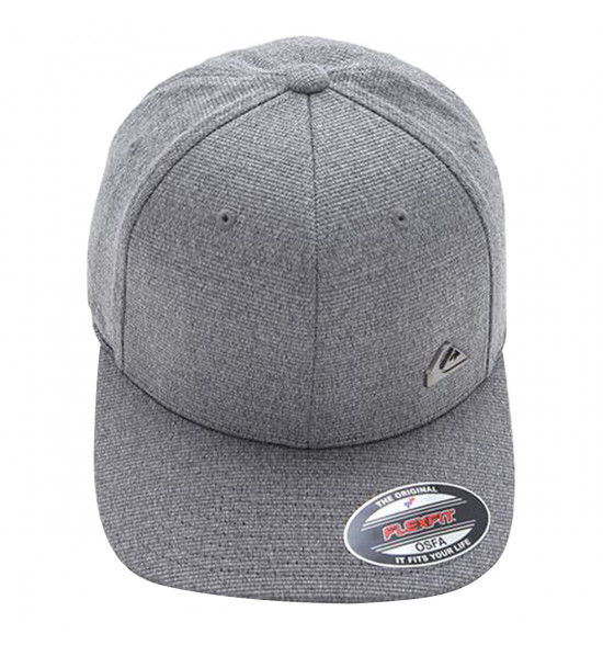 Boné Quiksilver Washing Patch Imp Cinza - 2