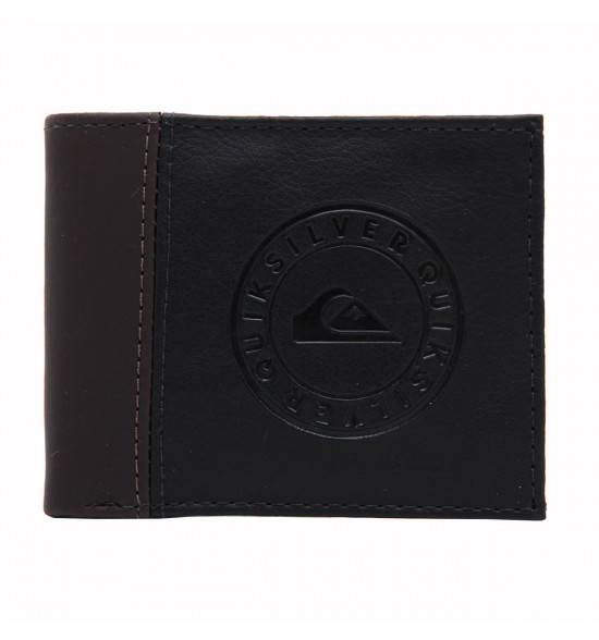 Carteira Quiksilver Mountain and Wave Preto