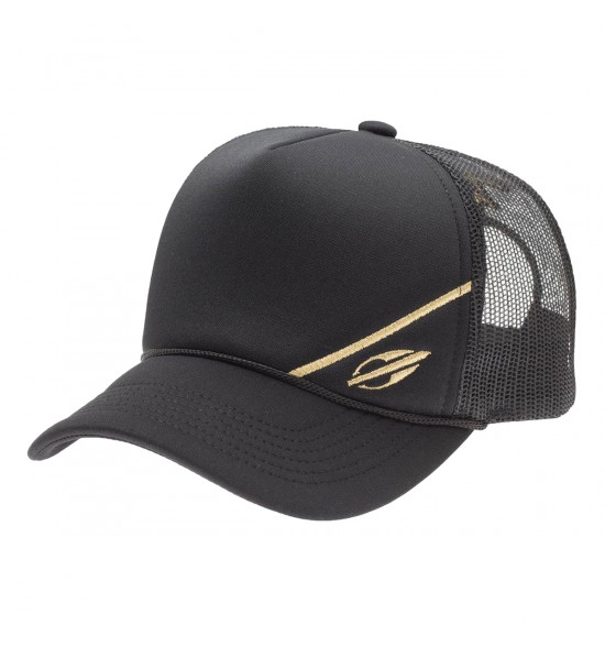 Boné Mormaii Trucker 40th Anniversary Gold Black Belt