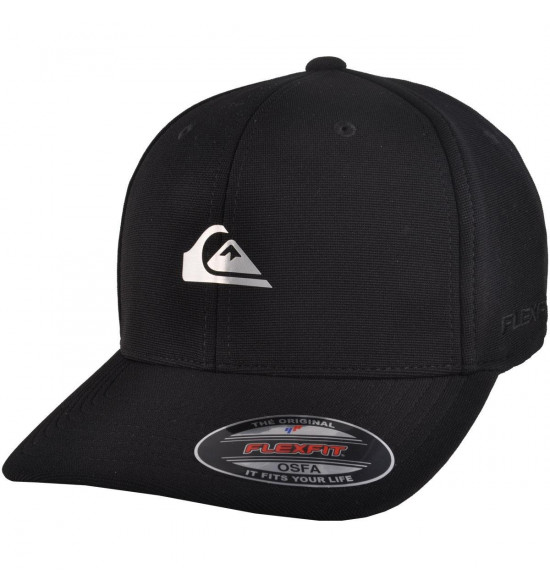 Boné Quiksilver Metalic Preto