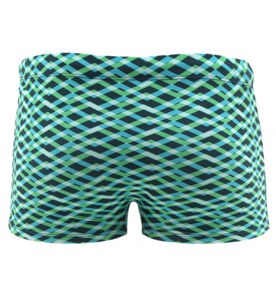 Sunga Boxer Mash Estampa Geométrica Verde - 2