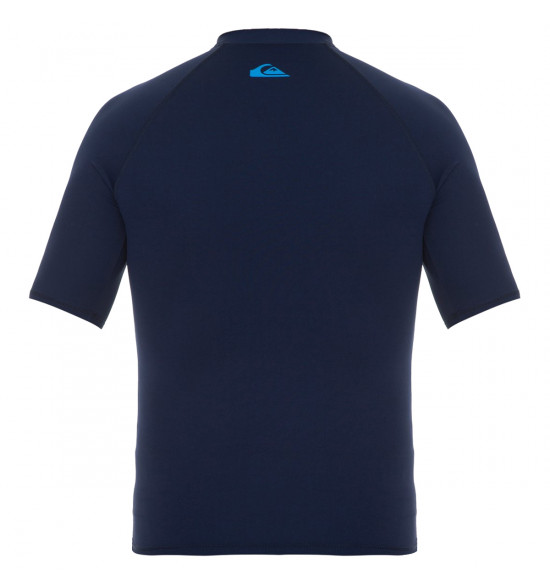 Camiseta Quiksilver de Lycra Rashguard Hawaii Azul - 2