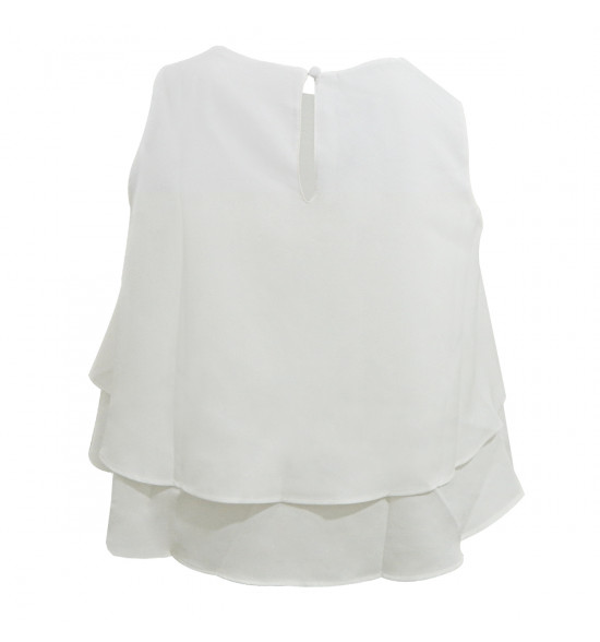 Blusa Godê Alma de Praia Branca - 2