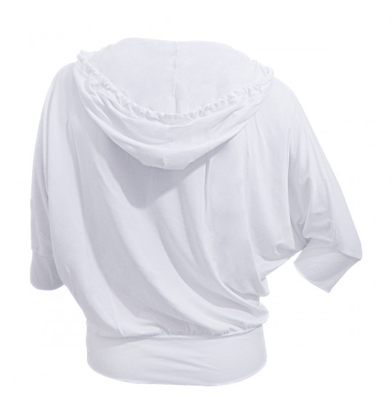 Blusa Morcego Alma de Praia Branca - 2