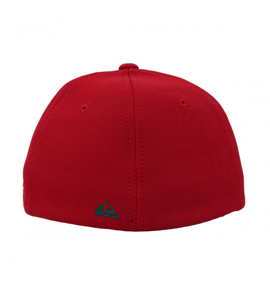 Boné Quiksilver Flex Hairine Texture Vermelho - 2