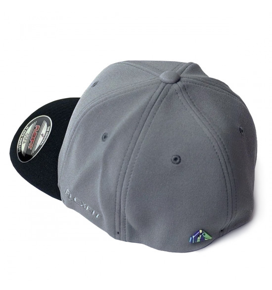 Boné Quiksilver Flex Plate Pack Cinza - 2