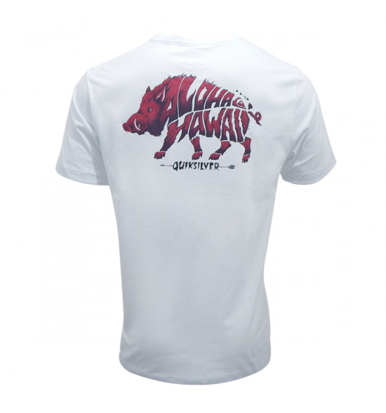 Camiseta Quiksilver Boar White - 2