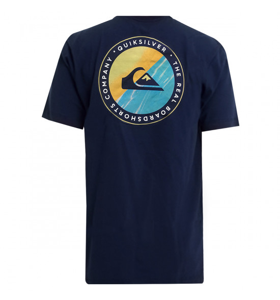 Camiseta Quiksilver Shook Azul Marinho - 2