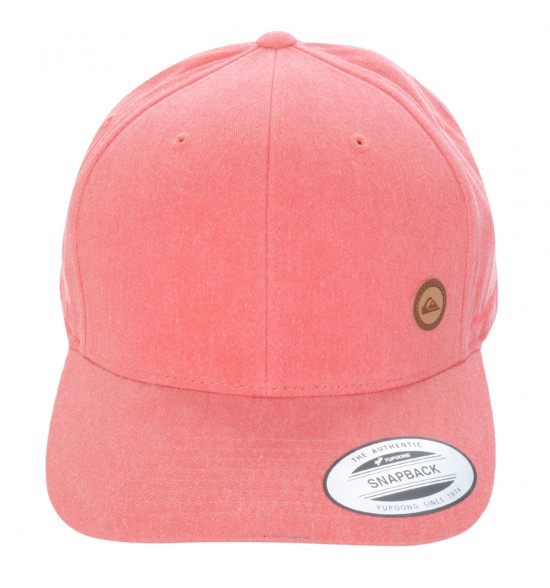 Boné Quiksilver Snap Washing Patch Imp Laranja - 2