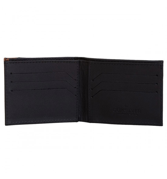 Carteira Quiksilver X ll Preto e Marrom - 2