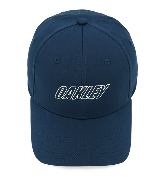 Boné Oakley 6 Panel Waved Hat Azul Escuro - 2