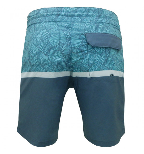 Rx Bermuda Água Alma de Praia Boardshort Verde Água - 3