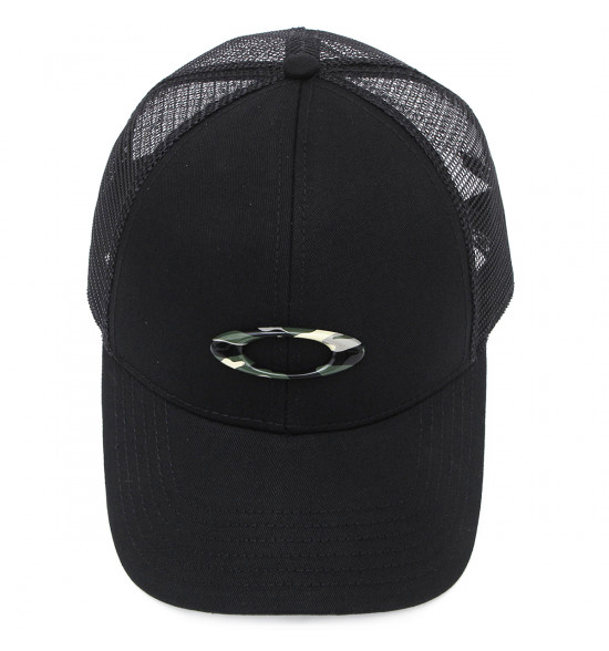 Boné Oakley Trucker Ellipse Hat Preto - 3