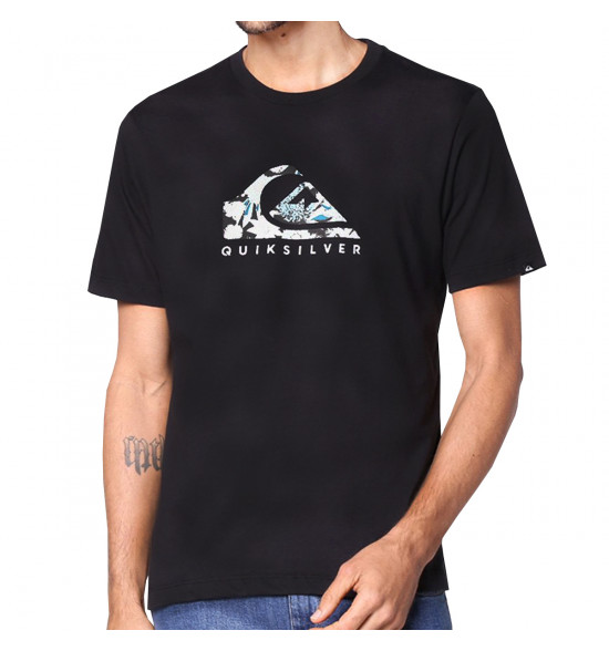 Camiseta Quiksilver Bas Bush Preto - 3