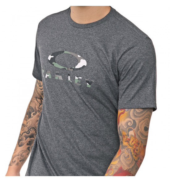Camiseta Oakley Camo Tee Grafite - 3