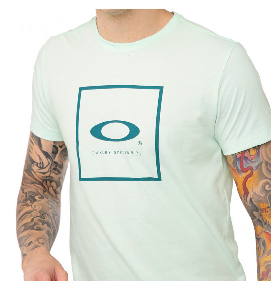 Camiseta Oakley Fractal Cotton Verde - 3