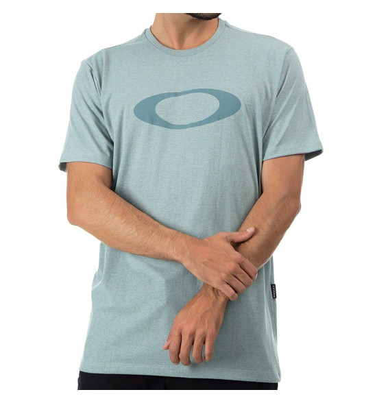 Camiseta Oakley O Ellipse Tee Cinza Esverdeado - 3