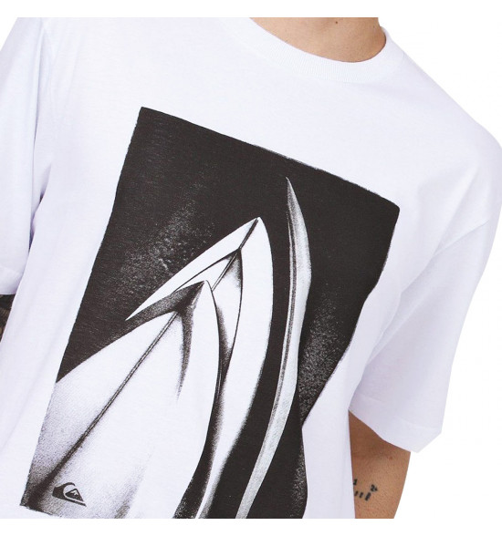 Camiseta Quiksilver Boards Branca - 3