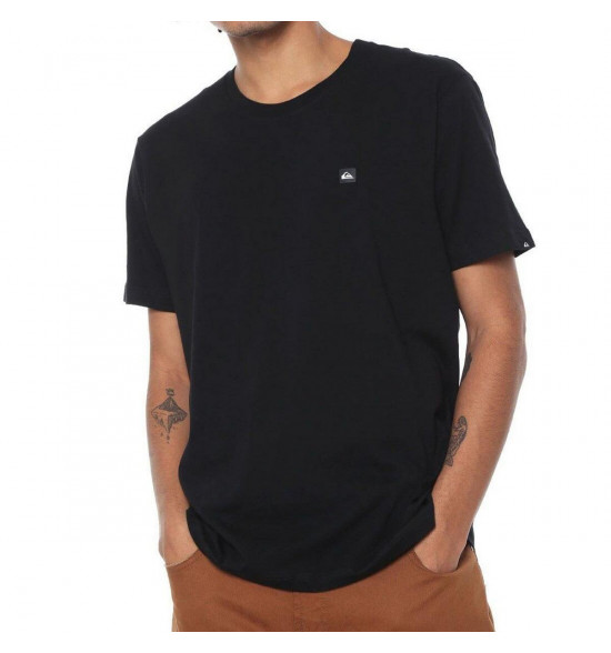 Camiseta Quiksilver Chest Transfer Preto - 3