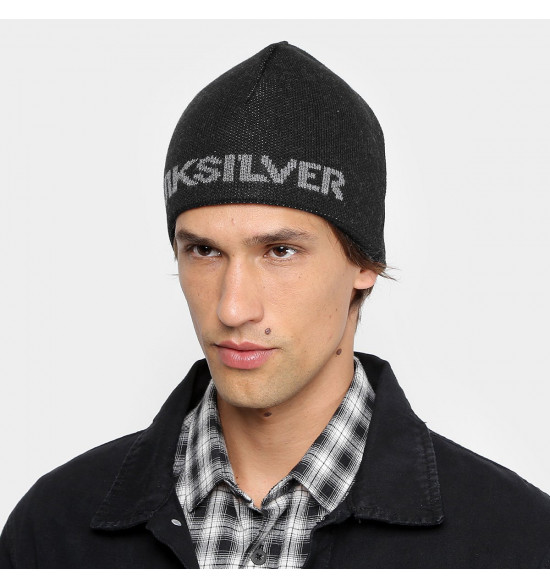 Gorro Quiksilver Double Face II Preto - 3