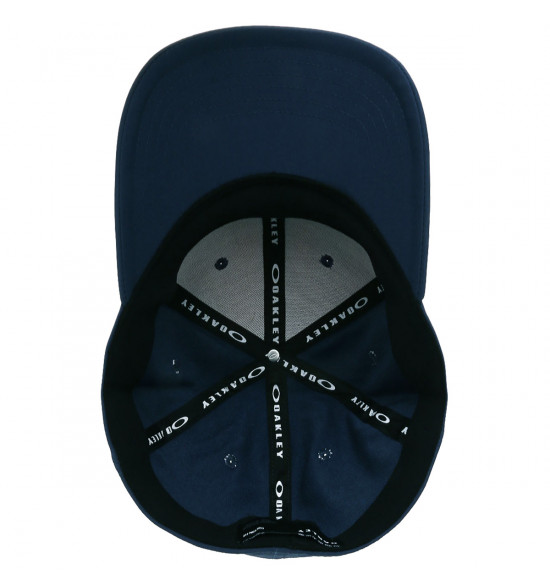 Boné Oakley 6 Panel Waved Hat Azul Escuro - 4