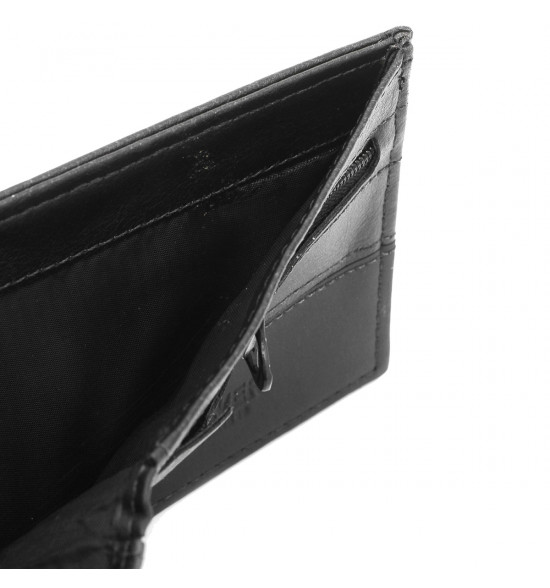 Carteira Quiksilver Native Country Preta - 4