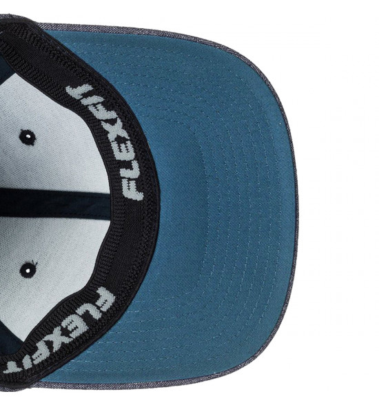 Boné Quiksilver Final Imp Navy Blazer Heather Azul Escuro - 4