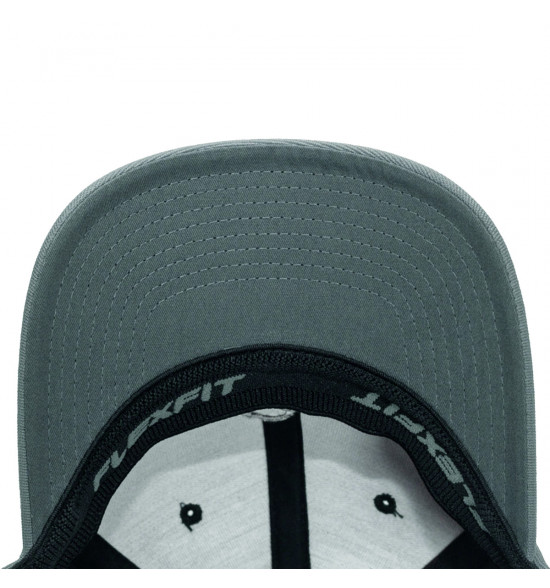 Boné Quiksilver Flex Embroyed Cinza com Preto - 4