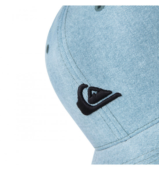 Boné Quiksilver Snap Washing Imp Azul Petróleo - 5
