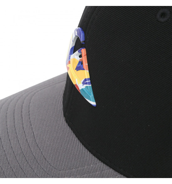 Boné Quiksilver Flex Plate Pack Preto - 5