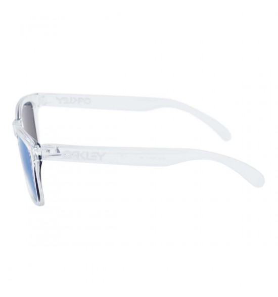 Óculos Oakley Frogskins Polished Clear/ Lente Violet Prizm Iridium - 2