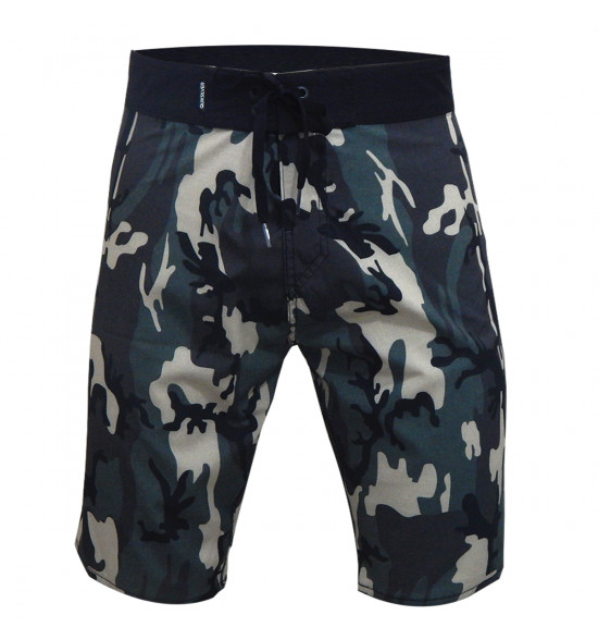 Bermuda Água Quiksilver Kaimana Camuflada