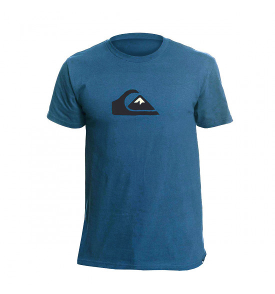 Camiseta Quiksilver Big Logo Azul
