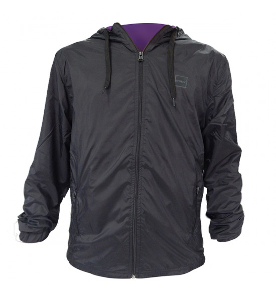 Jaqueta Oakley Iridium Windbreaker Helio Purple Black