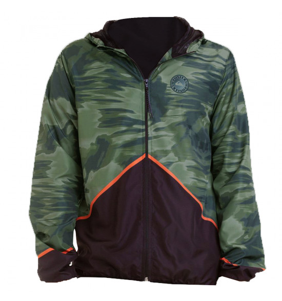 Jaqueta Quiksilver WindBreaker Blackout Camo