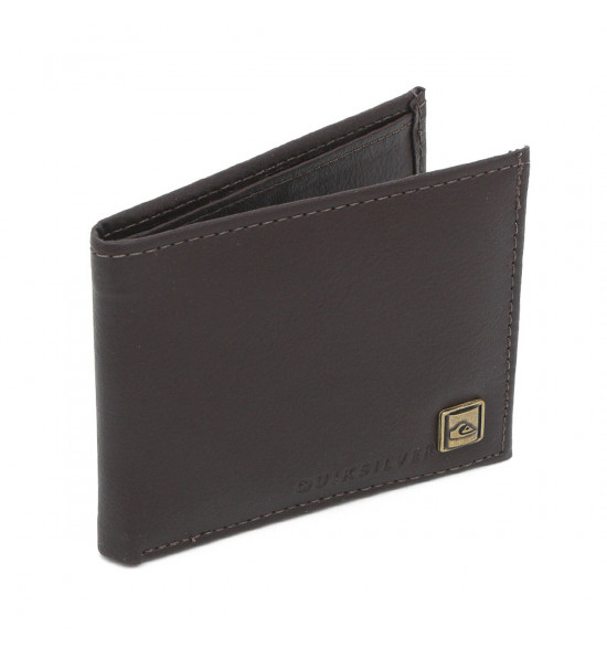 Carteira Quiksilver Curve Counter ll Marrom