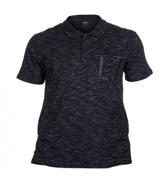 Camisa Polo Oakley Jupiter Pocket Preto