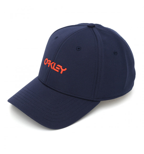 Boné Oakley 6 Panel Stretch Metallic Hat Azul