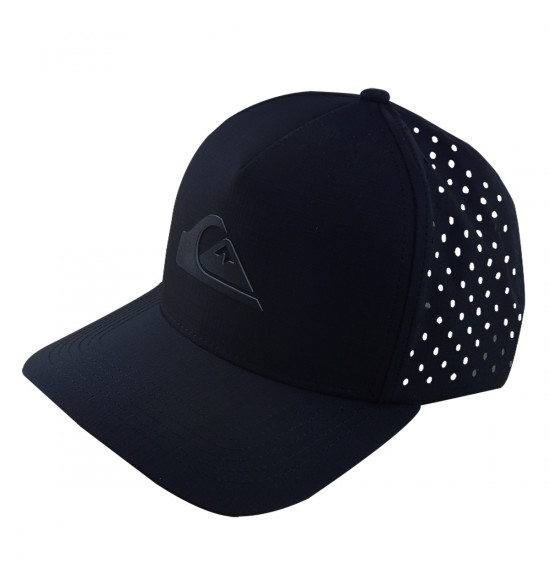 Boné Quiksilver Snap Laser Preto