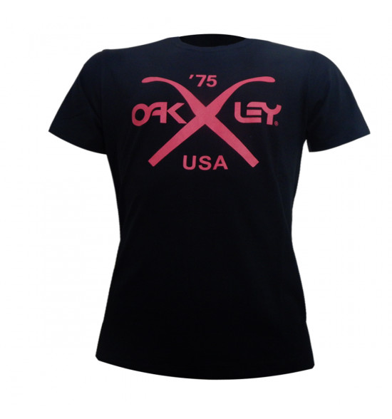Camiseta Oakley Frog X Iridium Tee Black